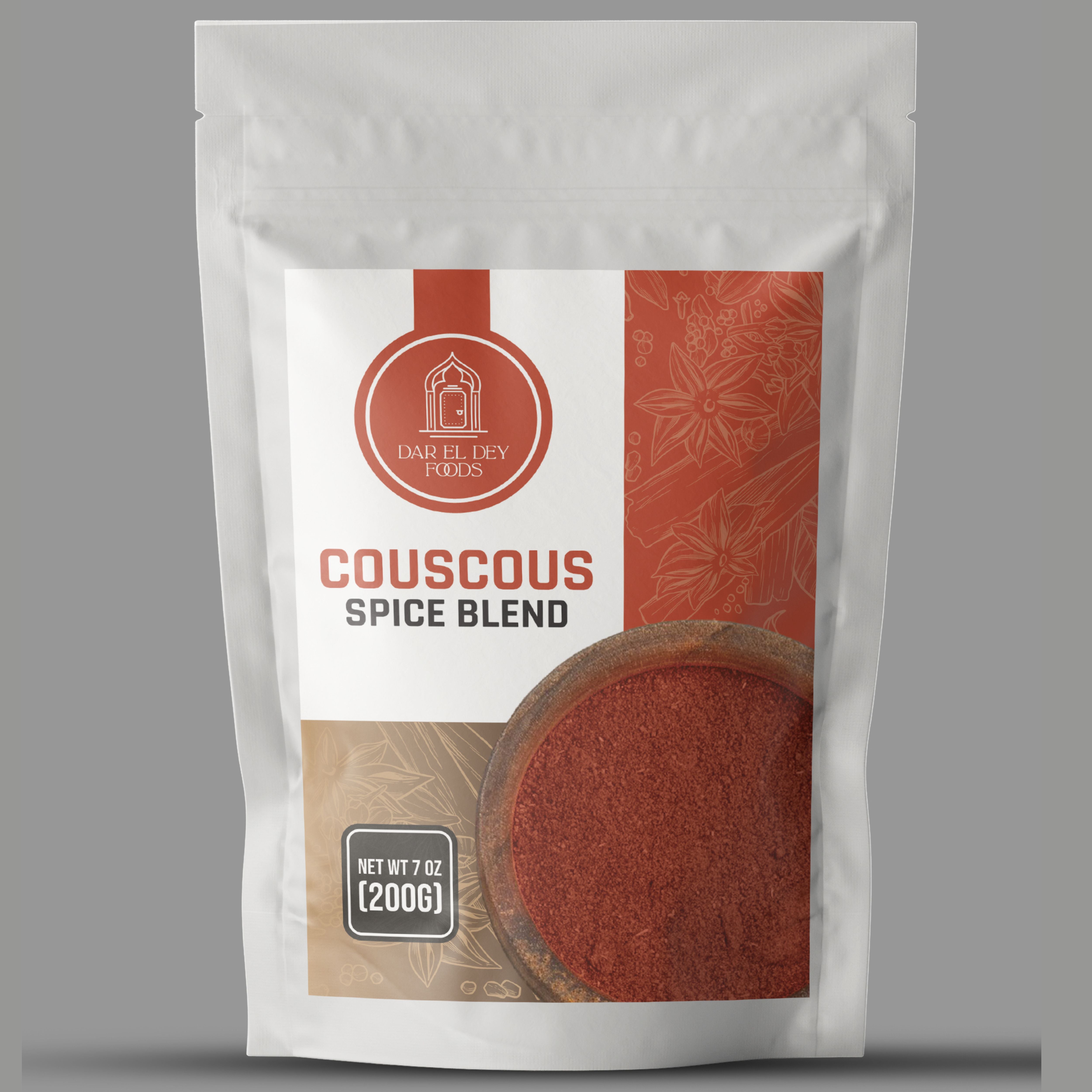 Couscous (كسكس مرقة حمرا) Spice Blend -  7oz. (200g)