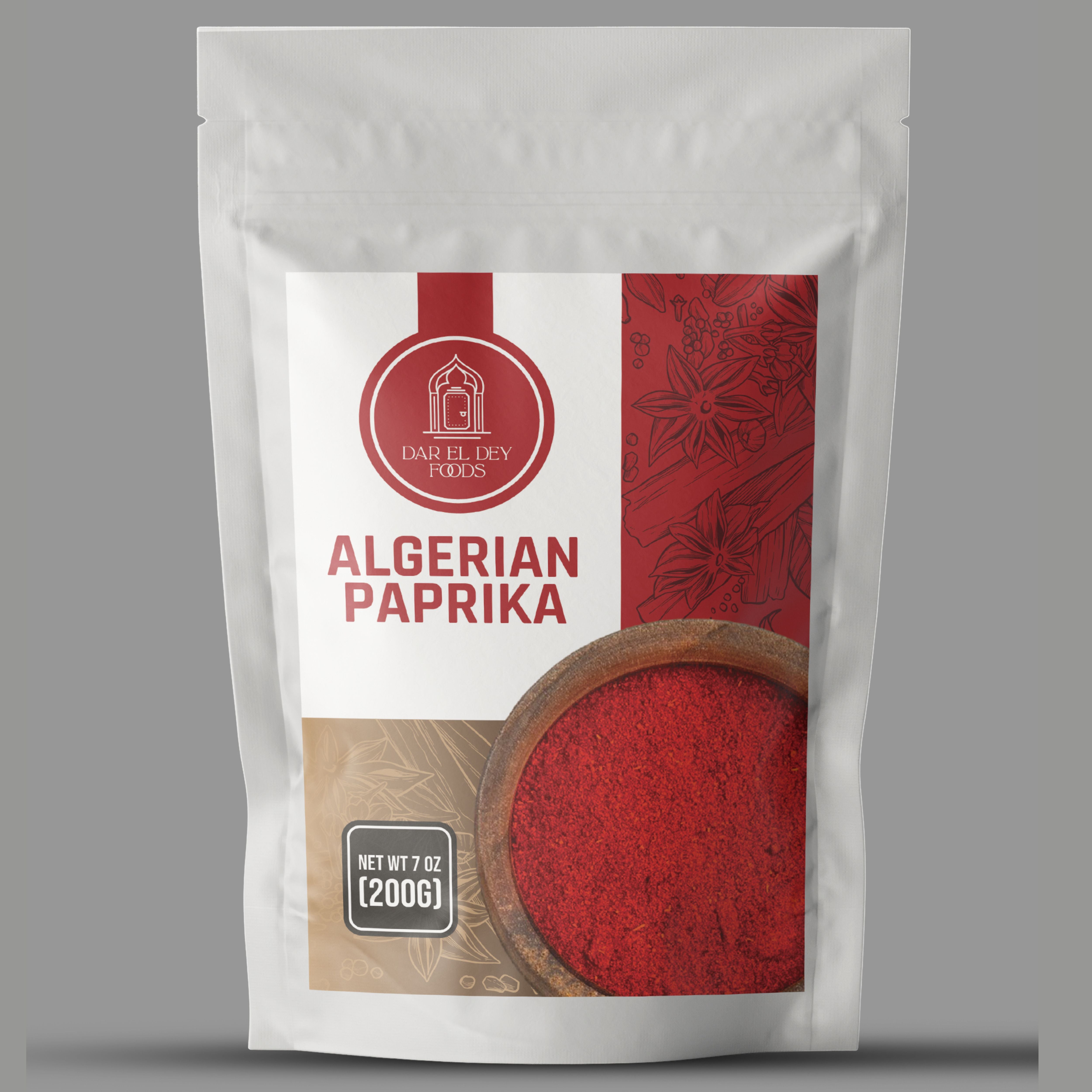 Algerian Smoked Paprika  (عكري جزائري) Spice - 7oz. (200g)