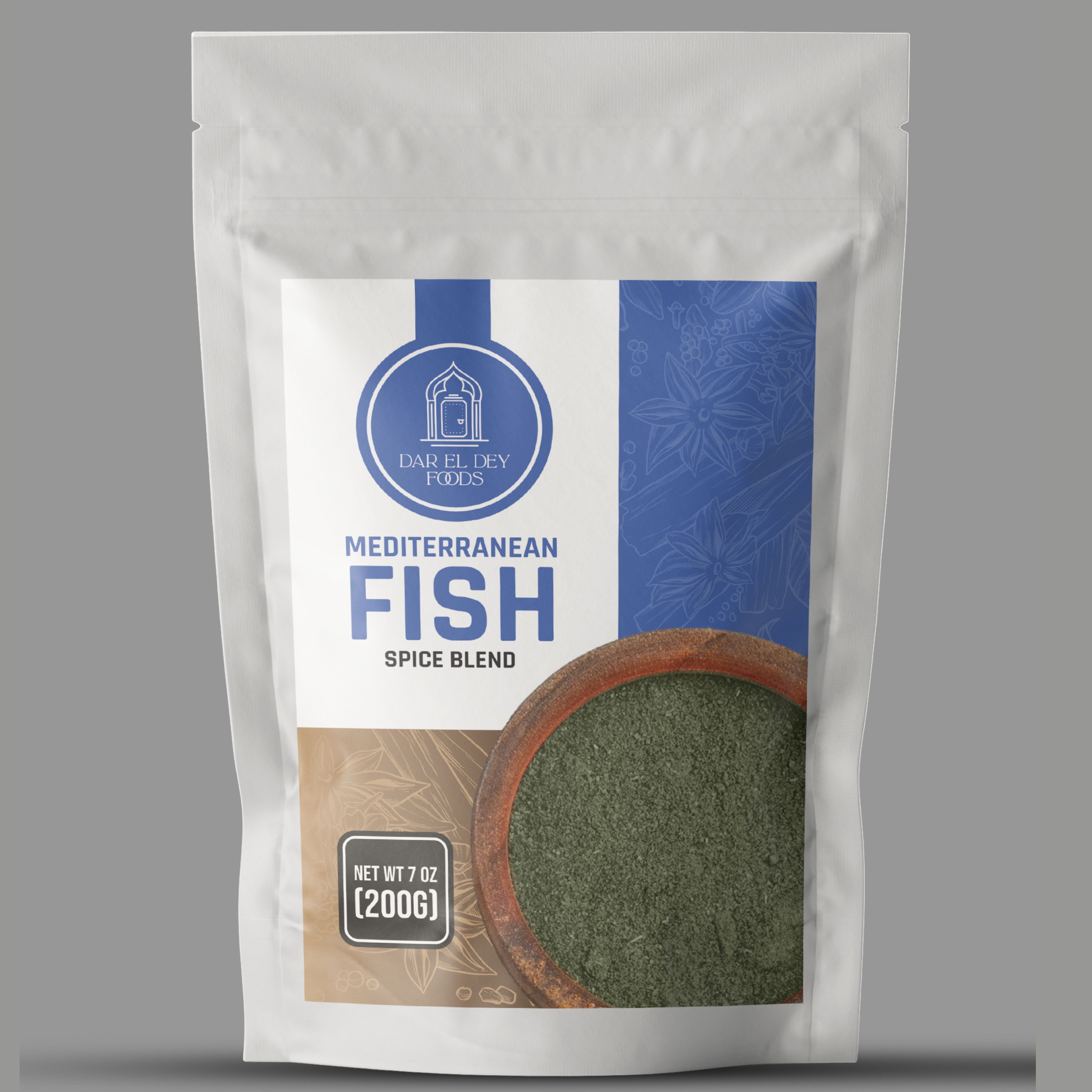 Mediterranean Fish Spice Blend -  7oz. (200g)