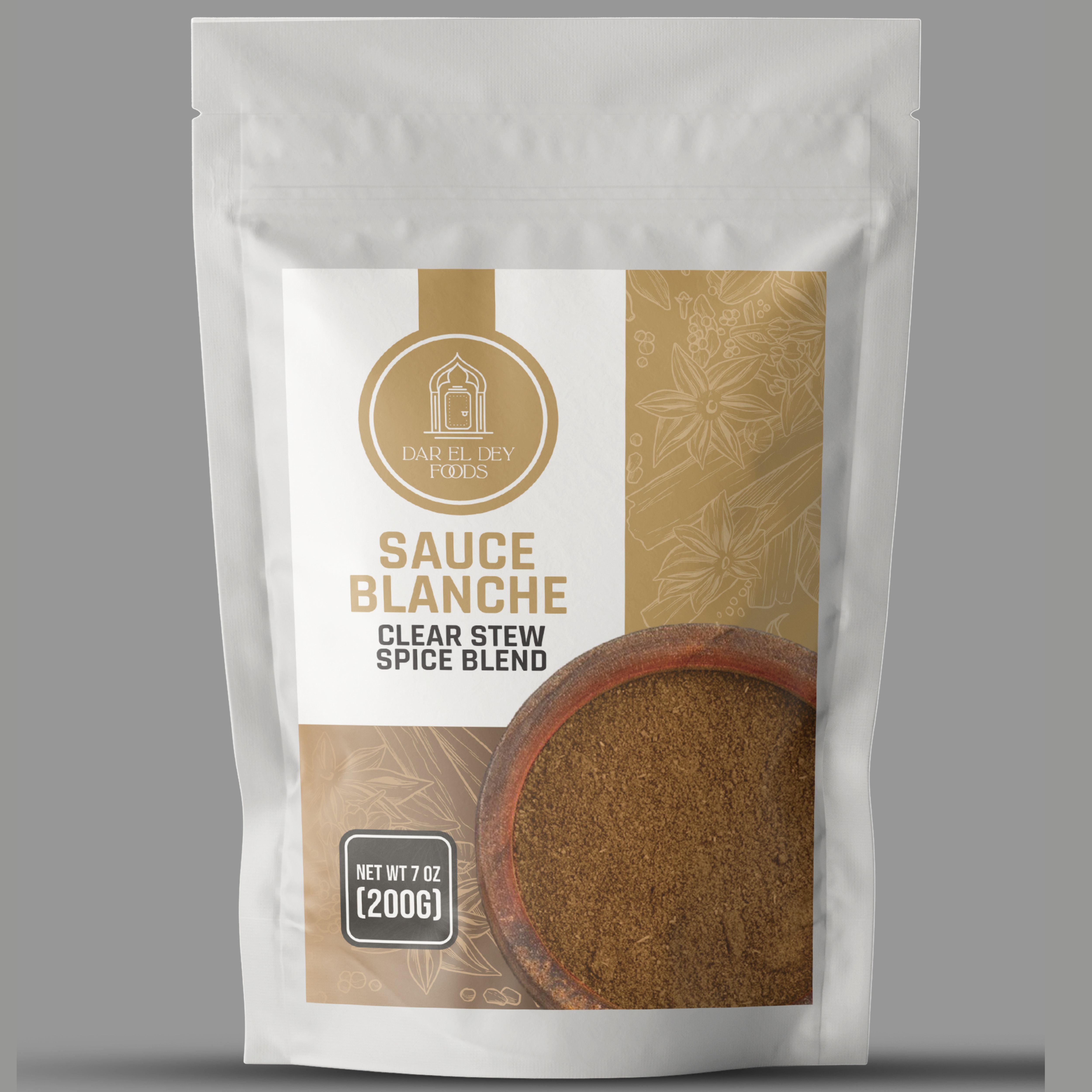 Sauce Blanche (مرقة بيضاء) Spice Blend -  7oz. (200g)