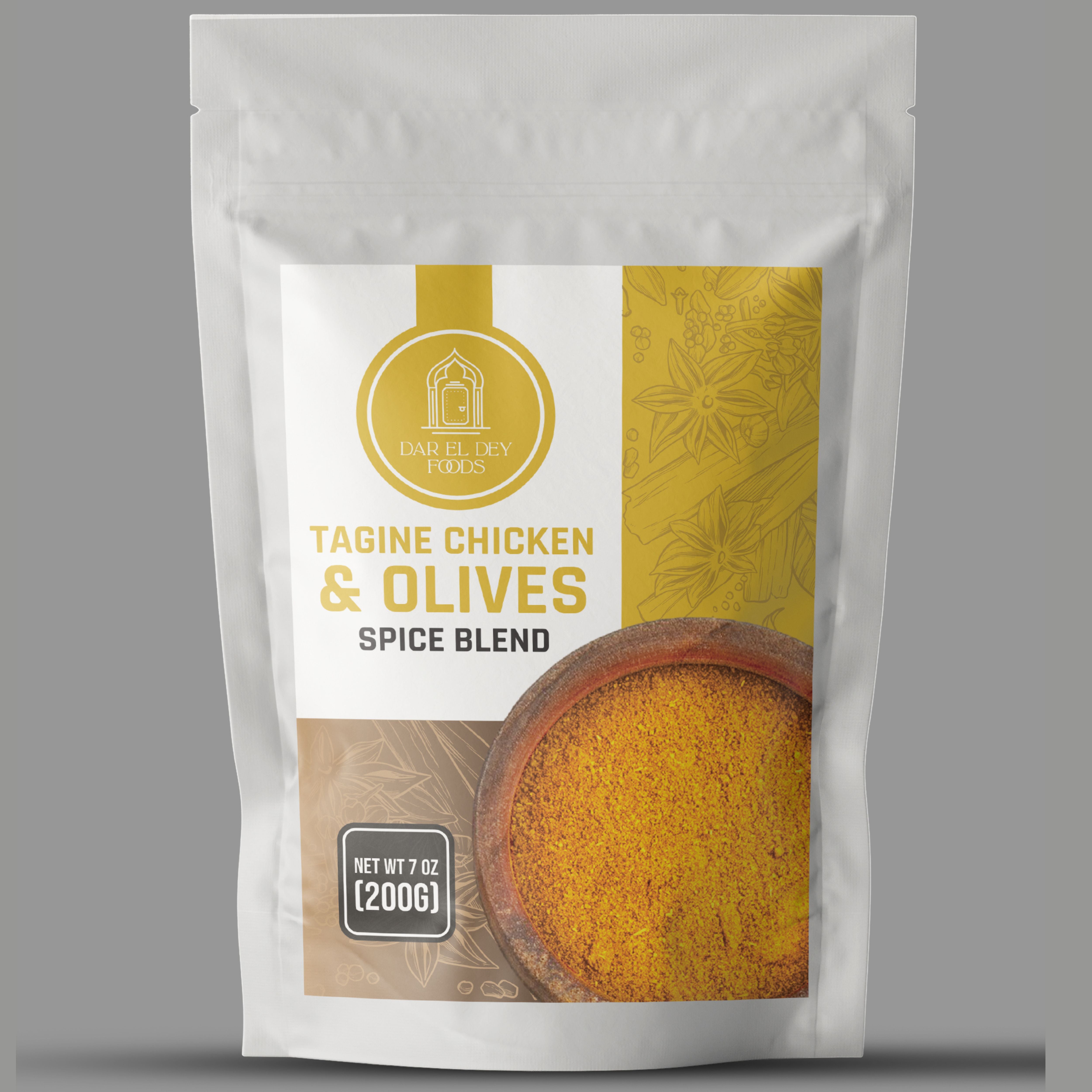 Tagine Chicken & Olives (طاجين الزيتون دجاج) Spice Blend -  7oz. (200g)
